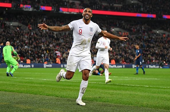 Callum Wilson found the back of the net on his England debut