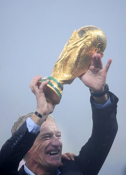 Didier Deschamps lifted the World Cup as captain in 1998 and as coach in 2018