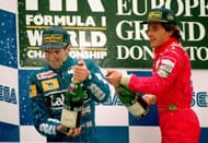 Ayrton Senna and Damon Hill