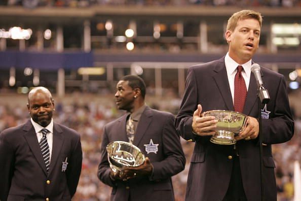 Emmitt Smith, Michael Irvin, Troy Aikman