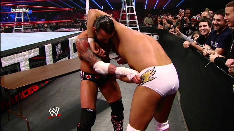 Punk takes it to Del Rio.