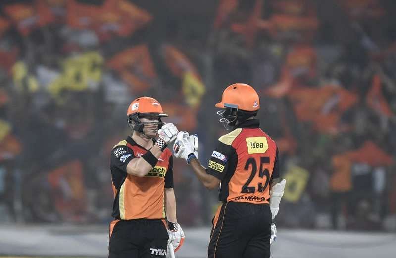 Sunrisers Hyderabad will be without one half of their dynamic opening duo