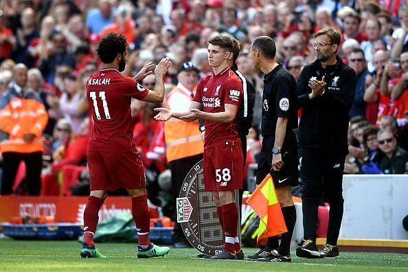 Ben Woodburn has been surrounded by plenty of positive influences during his short career