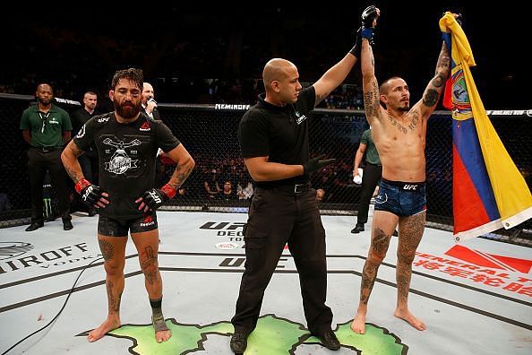 The pressure by Marlon Vera proved to be too much!
