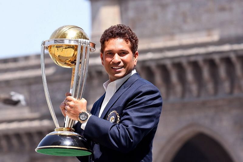 Finally, the moment for Sachin arrived in 2011