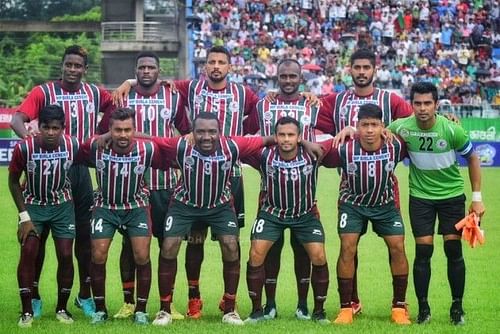 Mohun Bagan won the Calcutta Football League earlier this year