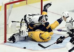 Jarnkrok's hat trick leads Predators over Kings 5-3