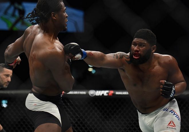 Blaydes and Ngannou first fought in 2016, with Ngannou winning via doctor stoppage