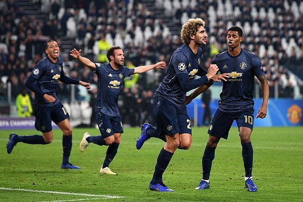 Manchester United pulled off a comeback victory against Juventus