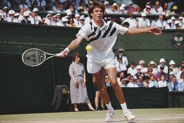 Michael Stich at the Wimbledon Lawn Tennis Championship, 1991