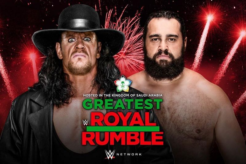 Rusev in the biggest match of career.