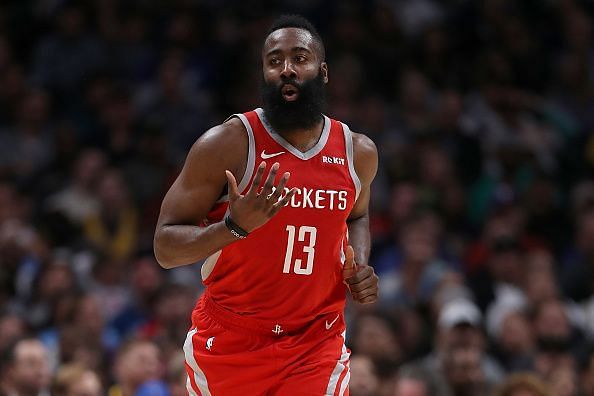 Harden has stood out among the average Houston Rockets this season