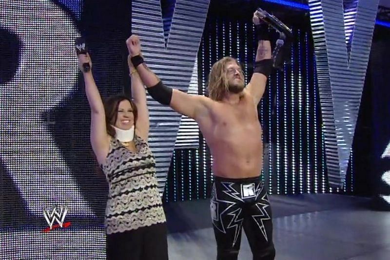 Edge won the World Heavyweight Championship out of nowhere