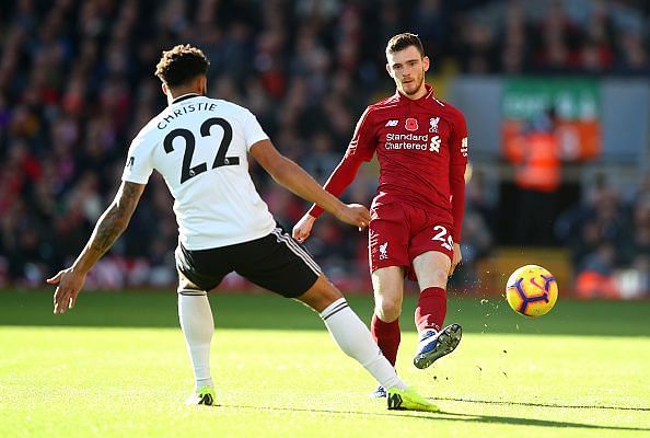 Liverpool FC v Fulham FC - Andrew Robertson