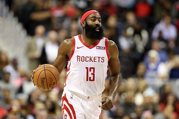 James Harden leads the league in points-per-game, but the Rockets are still struggling
