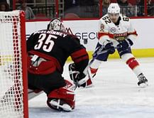 Martinook's hat trick leads Hurricanes past Panthers 4-1