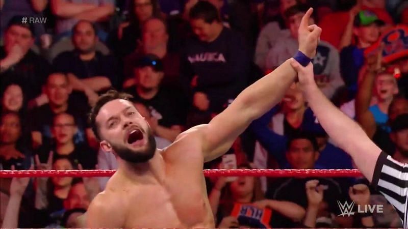 WWE seems to be booking Finn Balor as a superstar that is more lucky than anything else.