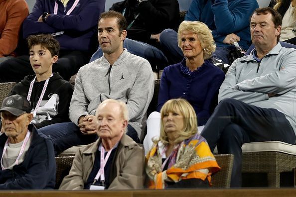 Pete Sampras at the 2018 US Open