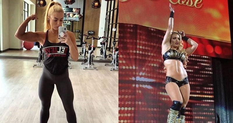 Mandy Rose surprised everyone at the WWE PC with her marvelous athleticism