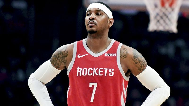 Carmelo Anthony did not last long in Houston