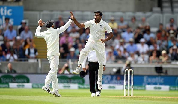 Ashwin is the second quickest to take 100 test wickets in 16 tests