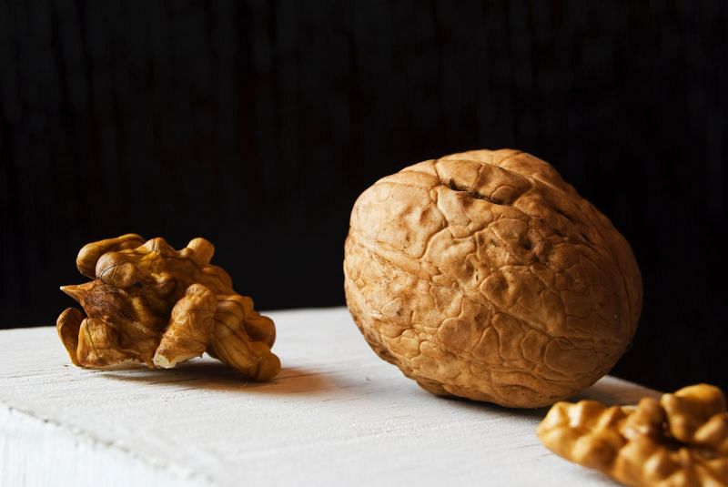 Walnuts contain huge amounts of calories