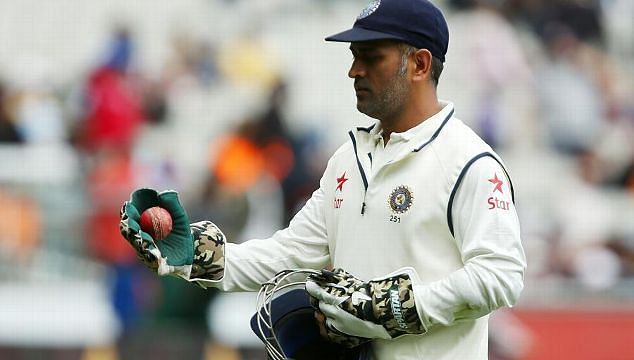 Mahendra Singh Dhoni donned the white jersey for the final time in his career