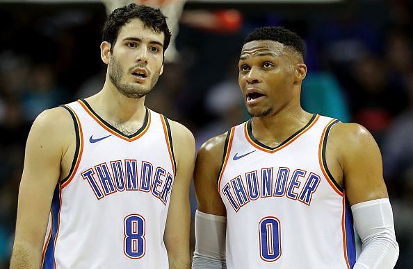 The Thunder have had to cope without Russell Westbrook for much of the early season
