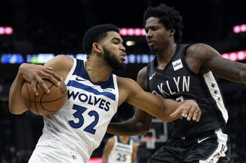 Towns, Teague lead Wolves over Nets after LeVert injury