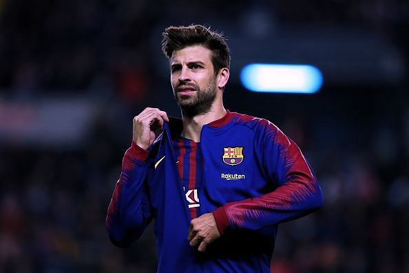 Pique has been poor at times this season