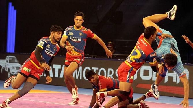 Pro Kabaddi League 2018, Match 51: UP Yoddha vs Telugu Titans, Player Ratings