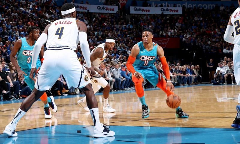 Westbrook&#039;s triple-double could not save the Thunder from losing to a really good Denver team.