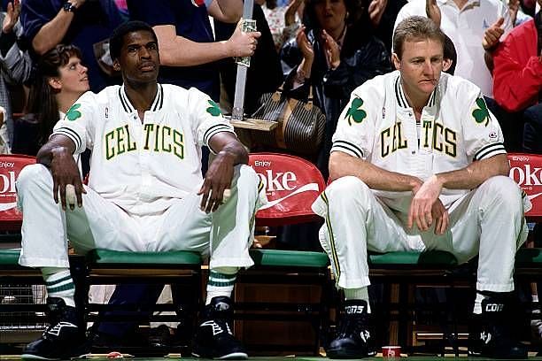 Larry Bird and Robert Parish were part of the Celtics&#039; Big 3 involving Kevin McHale