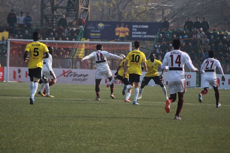 Real Kashmir FC were beaten because of their own mistakes