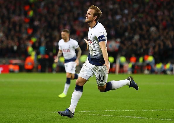 Tottenham Hotspur striker, Harry Kane is one of the top finishers in the Champions League at the moment