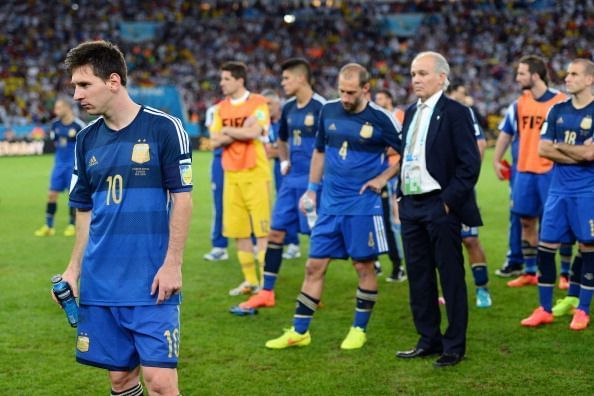 Three teams which ended up as runner-ups in the FIFA World Cup more than twice.