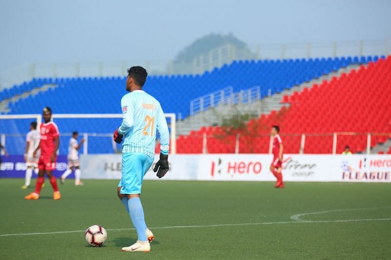 The game was played in front of a near-empty stadium