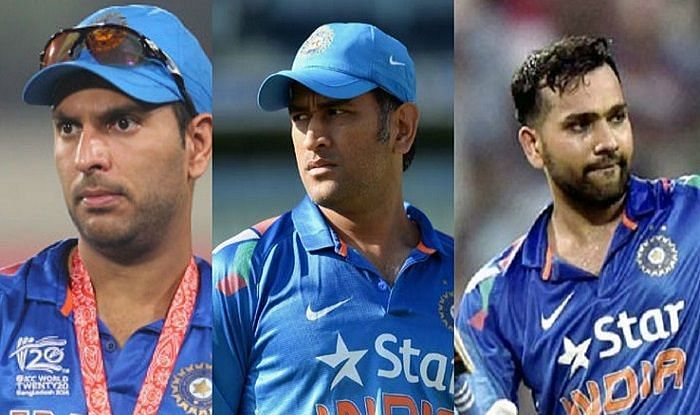 Yuvraj Singh, MS Dhoni and Rohit Sharma have represented India in all the T20 World Cups!