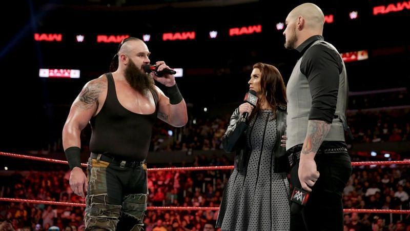 WWE constantly giving main event spots to Braun Strowman (left), is hurting Drew McIntyre&#039;s momentum