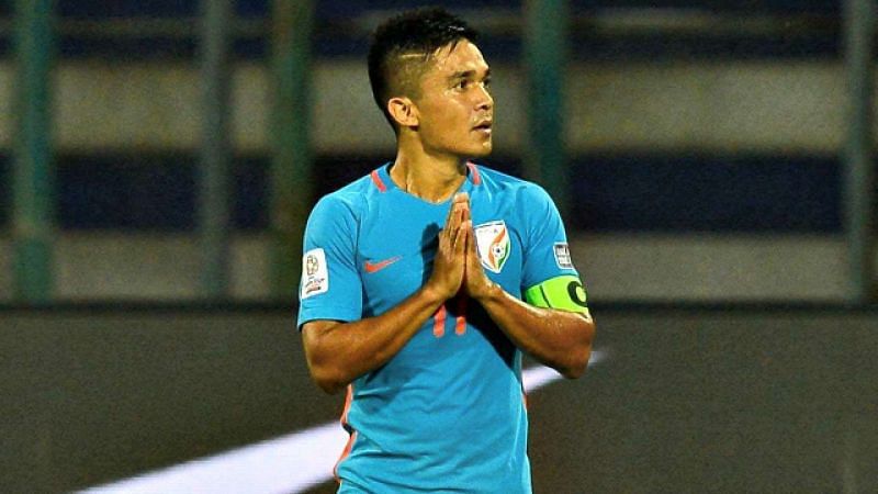 Sunil Chhetri has to miss out in the friendly against Jordan due to an ankle injury.