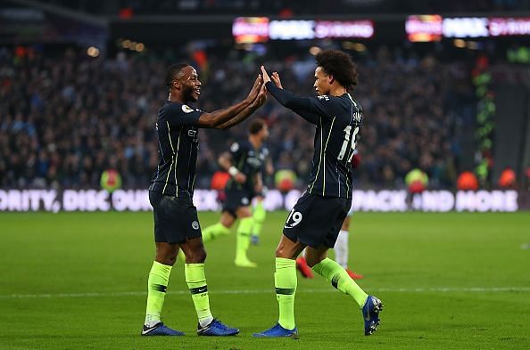 Sterling and Sane were among the stars of Gameweek 13