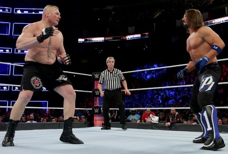 Perhaps, the best match Brock Lesnar has had in his entire WWE career