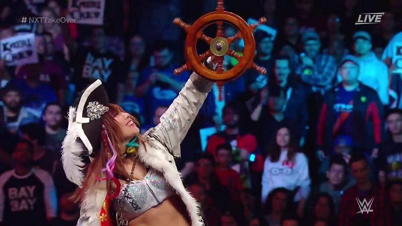 The Pirate Princess sailed in with hopes of regaining the NXT Women&#039;s Championship