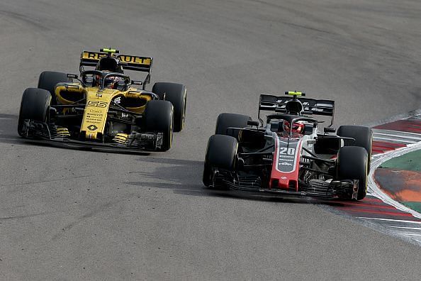 F1 Grand Prix of Russia, where Magnussen set some pace