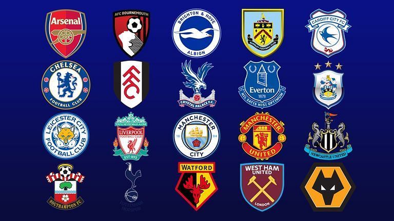 english premier league team logos