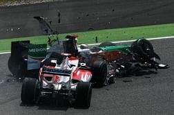 F1 Brazilian GP: Top 5 crashes at Interlagos