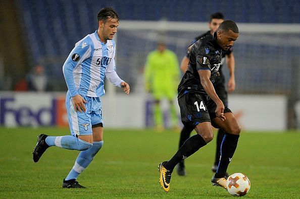 Alassane Plea netted a hat-trick for Monchengladbach