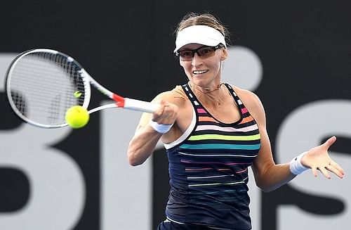 Lucic Baroni at the 2017 Brisbane International