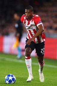 Denzel Dumfries provided an assist and scored a goal