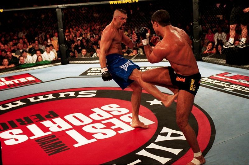 Chuck Liddell and Vitor Belfort go to war